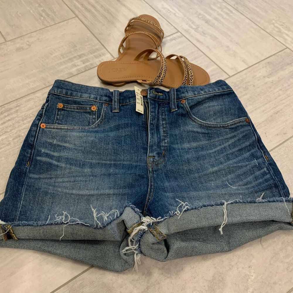 Made well size 27 denim shorts NWT